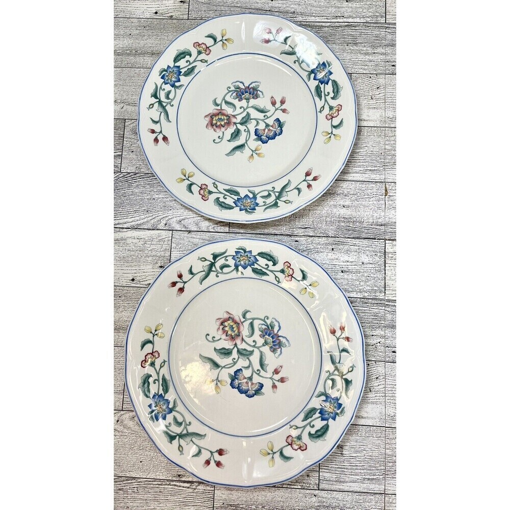 Two Villery & Boch Delia Salad/ Side Plates W.Germany